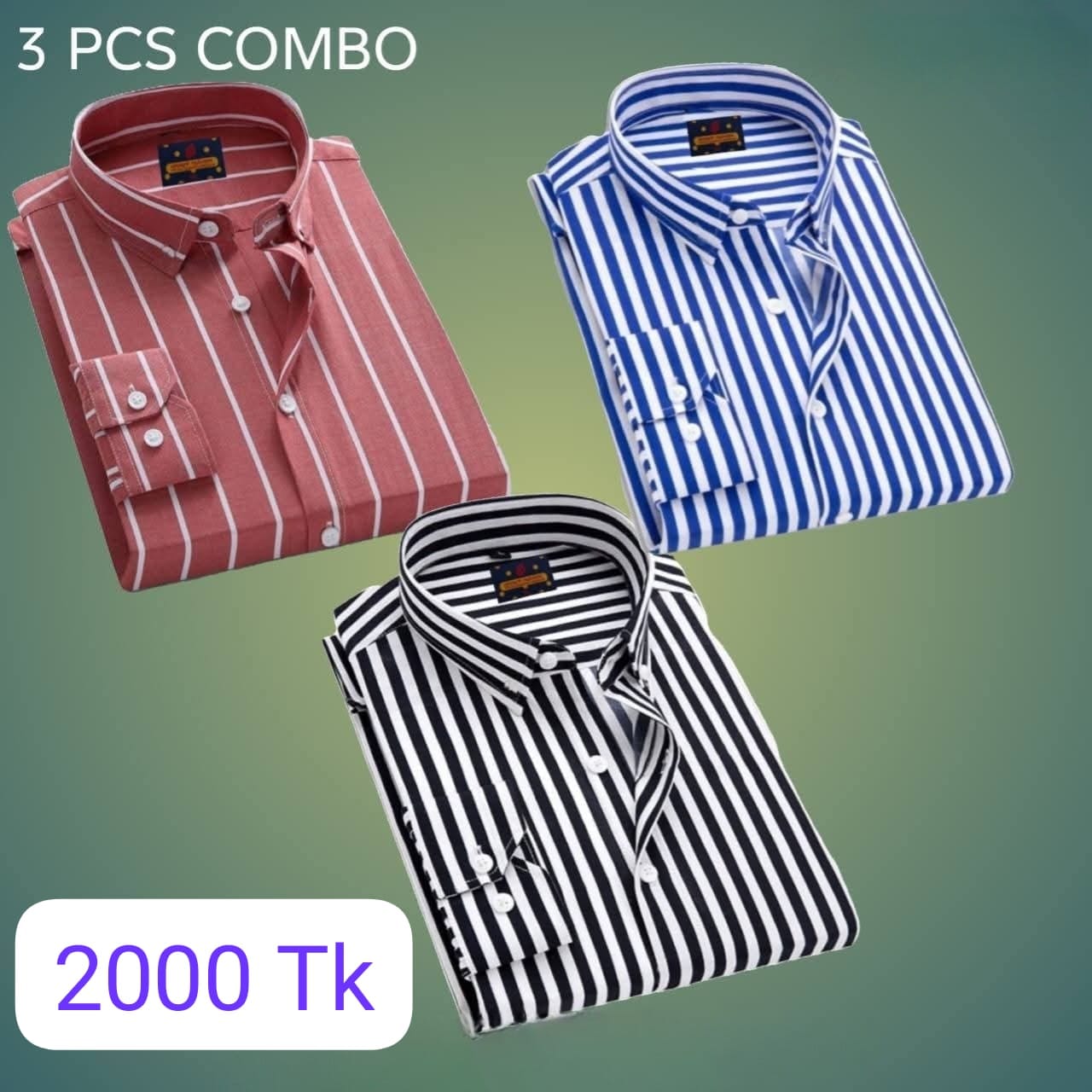 👔 প্রিমিয়াম কোয়ালিটি কম্বো শার্ট অফার! 👔